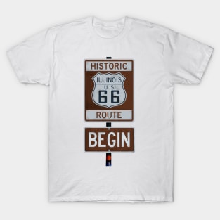 Route 66 Begin T-Shirt